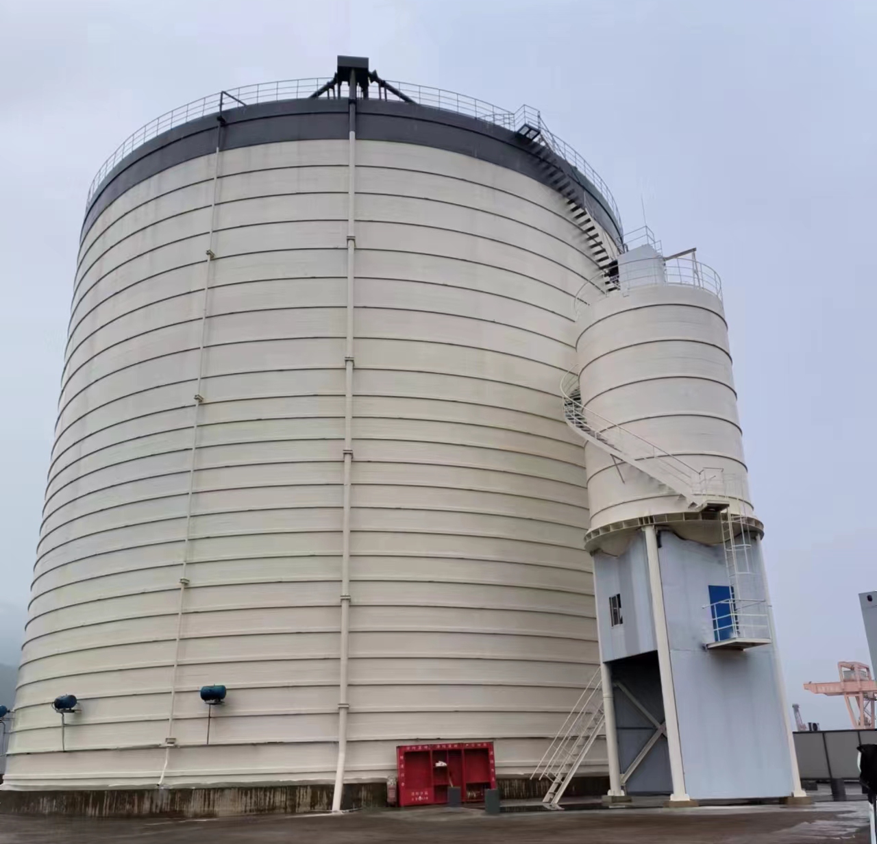 林西10万吨水泥钢板库