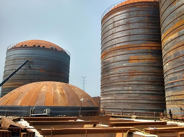 林西焦粉钢板仓